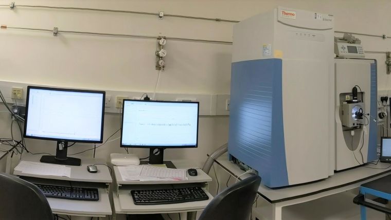 Widescreen photograph of the lab