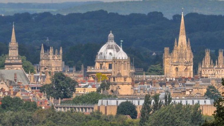 View of Oxford's dreaming spires