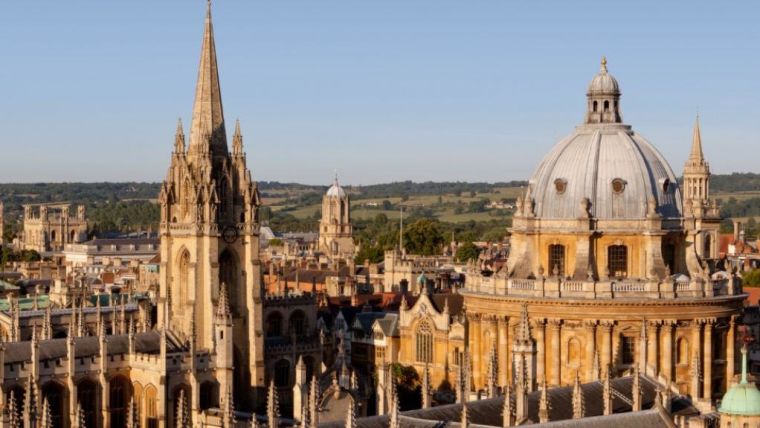 Oxford skyline and Radcliffe Camera